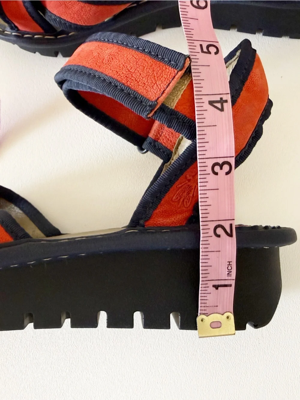Fly London Shoes Strappy Platform Sandals Criss Cross Casual  8.5
